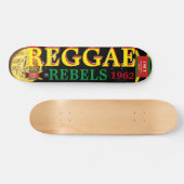 REGGAE REBEL JMT 7 3/4" スケートボードデッキ (横)