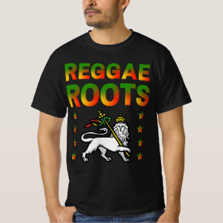 REGGAE ROOTS RASTA LION DE JUDA Tシャツ