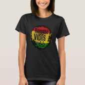 reggae roots rastafari irie rasta irie jah tシャツ (正面)