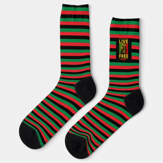 Reggae Socken Reggae Rasta Roots ソックス (左)