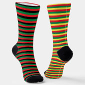Reggae Socken Reggae Rasta Roots ソックス (傾斜あり)