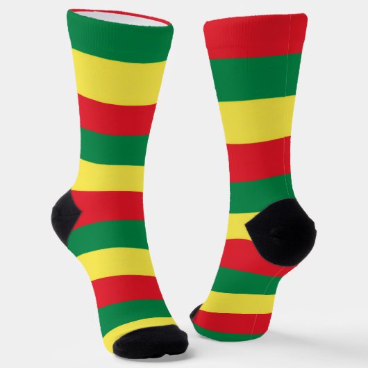 Reggae Socken Reggae Rasta Roots ソックス (傾斜あり)