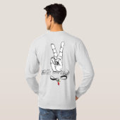 Reggae Vibes Longsleeve Tシャツ (裏面フル)