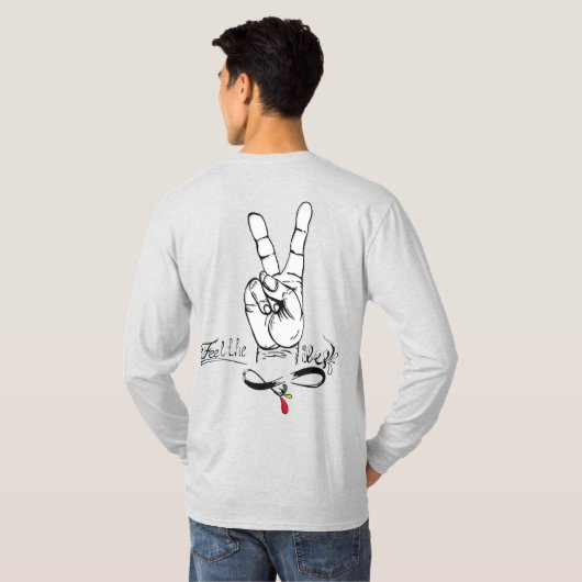 Reggae Vibes Longsleeve Tシャツ (裏面フル)