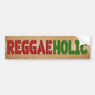 ReggaeHolic バンパーステッカー