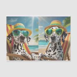 Reggie Bahama & Matilda Mama, Dalmatians on Vaca 薄葉紙