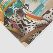 Reggie Bahama & Matilda Mama, Dalmatians on Vaca 薄葉紙 (詳細)