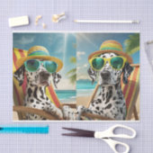 Reggie Bahama & Matilda Mama, Dalmatians on Vaca 薄葉紙 (クラフト)