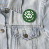 Regifter -、再ギフト受け取って下さい、拒絶して下さい 缶バッジ (インサイチュ)