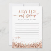 REGINAバラ金ゴールドシークインアドバイス&ウィッシュズカード 招待状 (正面)