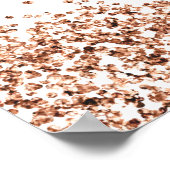 REGINAバラ金ゴールドシークイン結婚ズのウェルカムポスター ポスター (角)