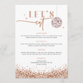 REGINAバラ金ゴールド結婚ディスコのメ食べニュー メニュー (正面)