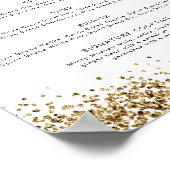 REGINA イエローゴールド ディスコ バー メニュー ポスター  正 (角)