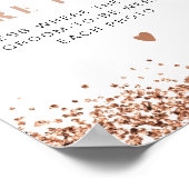 REGINA ローズゴールドのスパンコール Where Were They サイン (角)