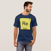 Regina 元素周期表 名前 tシャツ (正面フル)