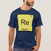 Regina 元素周期表 名前 tシャツ (正面)
