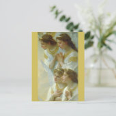 Regina Angelorum, Bouguerau 1900,詳細天使 ポストカード (スタンド正面)