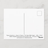 Regina Angelorum, Bouguerau 1900,詳細天使 ポストカード (裏面)