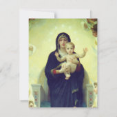 Regina Angelorum - William-Adolphe Bouguerau ノートカード (裏面)