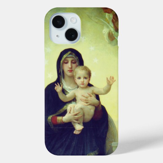 Regina Angelorum - William-Adolphe Bouguerau Case-Mate iPhoneケース (裏面)