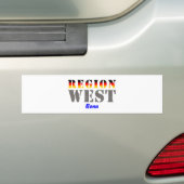 Region West - Bonn バンパーステッカー (車上)