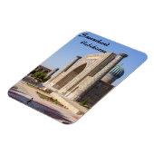 Registan square at sunset - Samarkand, Uzbekistan マグネット (左側)