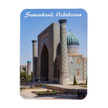 Registan square - Samarkand, Uzbekistan, Asia