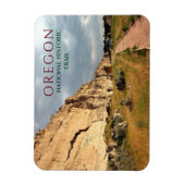 Register Cliff, Oregon Trail, Wyoming マグネット (縦)