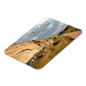 Register Cliff, Oregon Trail, Wyoming マグネット (左側)