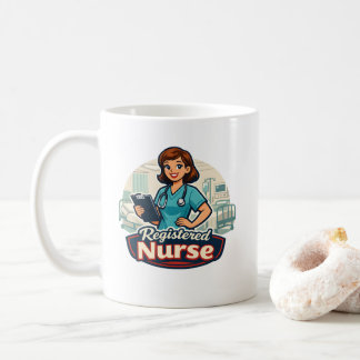 Registered Nurse コーヒーマグカップ