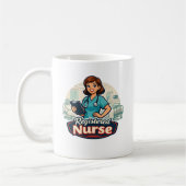 Registered Nurse コーヒーマグカップ (左)