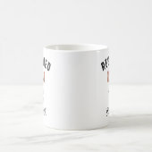 Registered Nurse | レトロ看護師の卒業記念にカスタム コーヒーマグカップ (中央)