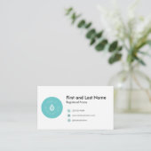 Registered Nurse Business Card Template 名刺 (スタンド正面)