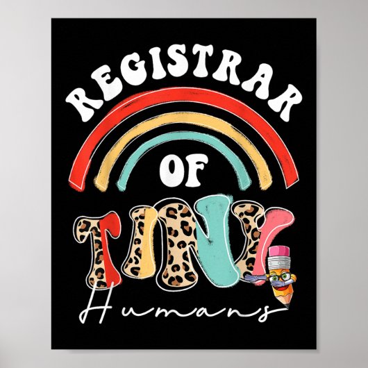 Registrar Of Tiny Humans, Funny School Team Regist ポスター (正面)