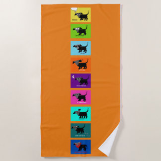 Rego Bertoの9つのヒント生活のためのビーチタオル。 ビーチタオル