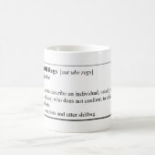 Regs定義マグから コーヒーマグカップ (中央)