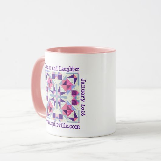 Regular mug for Lupine and Laughter  マグカップ (正面左)