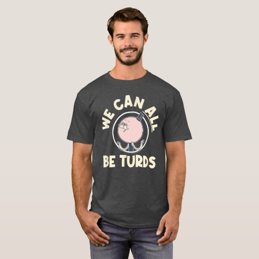 Regular Show Pops We Can All Beurds Funny Cartoon  Tシャツ (正面フル)