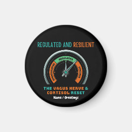 Regulated and Resilient Vagus Nerve Cortisol Reset マグネット