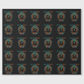 Regulated and Resilient Vagus Nerve Cortisol Reset ラッピングペーパー (フラット)