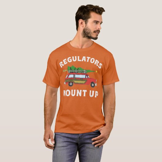 Regulators Mount Up - Christmas Tree Tシャツ (正面フル)