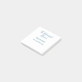 Rehearsal dinner the night before simple minimal m ポストイット (アングル)