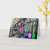 Rehobothビーチボードウォークバラエティーストアトイズ写真 カード (黄色い花)