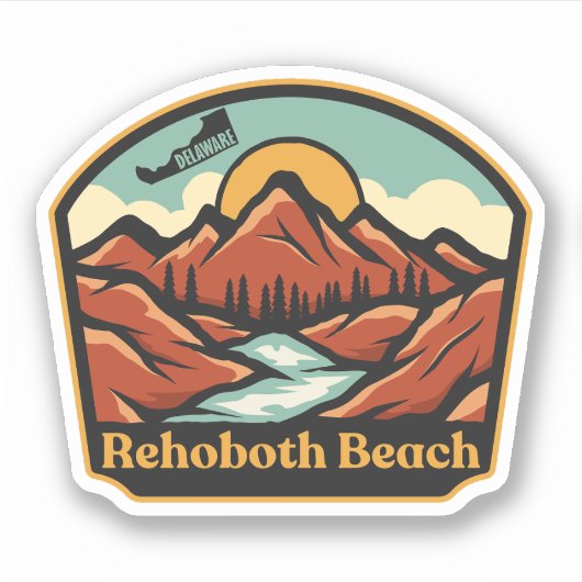Rehobothビーチ、デラウェア シール (正面)