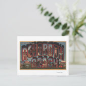 Rehobothビーチ、デラウェア – ラージレターシーン ポストカード (スタンド正面)