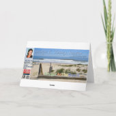 Rehobothビーチ、DE 空白の Greeting Card カード (裏面)