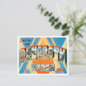 Rehobothビーチ、Delaware Travelからの挨拶 ポストカード (スタンド正面)