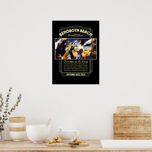 Rehoboth Beach Autumn Jazz Fest 2009 ポスター (キッチン)
