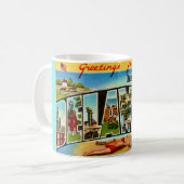  Rehoboth Beach Postcard Mug コーヒーマグカップ (正面左)