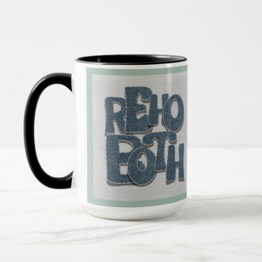 Rehoboth Delaware Denim Mug マグカップ (左)